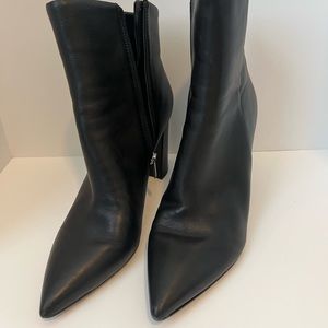 Marc fisher black booties.